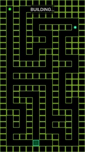 Smart Balls Solving Impossible Mazes