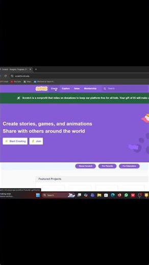 How to open scratch in computer #shorts #trending #scratch