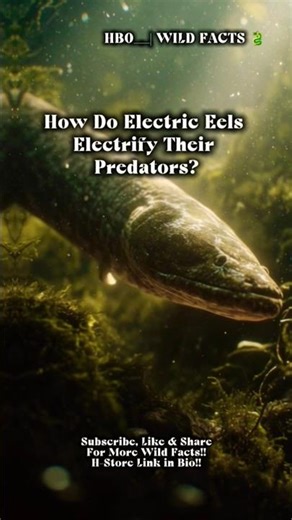 How Do Electric Eels Electrify Their Predators? #facts #animals #electriceel
