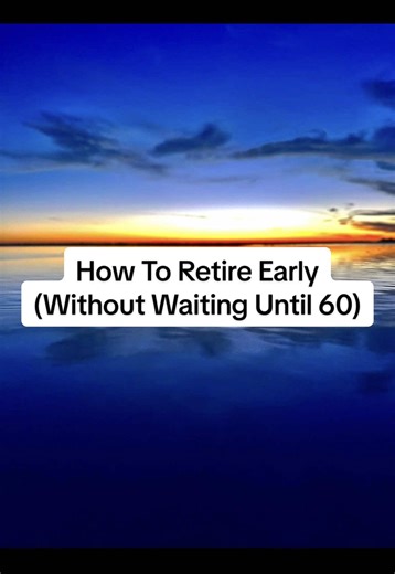 How To Retire Early (Without Waiting Until 60) 💎 Calculate Yearly Expenses ($100k example) 💎 Multiply that by 25 (25 x $100k = $2.5M) 💎 $2.5M is the Target to Reach 💎 Open Brokerage (e.g., Robinhood, Schwab, Fidelity) 💎 Automate Monthly or Weekly Contributions to Brokerage 💎 Start with 15-20% of Income, Increase When Can 💎 Buy Into Reliable Index & Dividend ETFs (VOO, QQQM, VTI, VV, VB, SCHD) 💎 Add Individual Stocks for Risk Tolerance 💎 Hit Target ($2.5M) - Now Work is Optional 💎 Withd