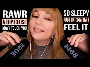ASMR May I Touch You, Focus, Very Close, So Sleepy Whispers & Layered Mic Blowing