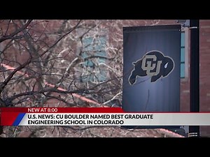 CU named the best grad engineering school in CO