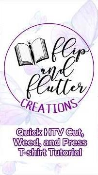 Quick Craft Tutorial of HTV on a T-Shirt Using a Cricut and Heat Press
