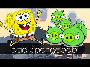 Bad Piggies - BAD SPONGEBOB (Mini Bad Piggies Game) - Part 3
