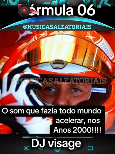 Acelere com a nostalgia: Formula 06 - DJ Visage! Sinta a adrenalina do Eurodance com esse clássico que marcou gerações! A evolução do hit inspirado nas pistas de corrida agora no talo. Preparado para o