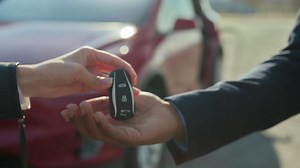 Car Key Exchange | Premium Stock Video Footage