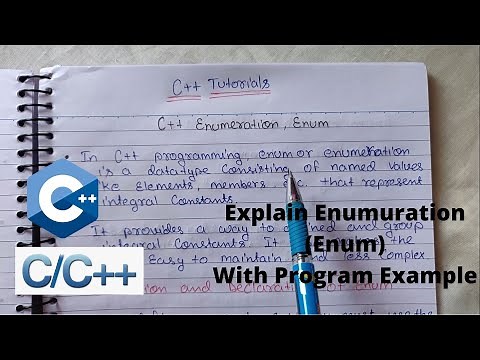 What is C++ Enum, And How to Use Enums in C++ Tutorials - The Concept of Enumeration in Hindi - 74