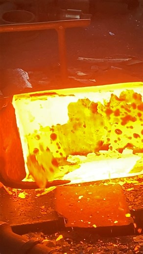 Inside the factory ASMR Forging: The Sound of Relaxation #process #forging #blacksmith #satisfying #fblifestyle | Inside the factory