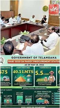 ప్రతి గింజా కొంటాం.. Minister Uttam Kumar Reddy Special Focus On Paddy Procurement | YOYO TV Channel