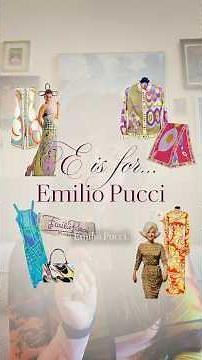 The History of Emilio Pucci 🪩 #VintageFashion #FashionHistory #Pucci #ItalianFashion #Vintage