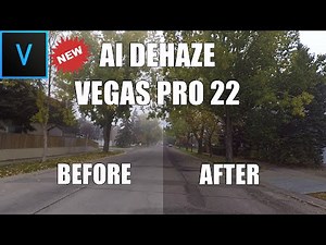 How To Use AI Dehaze In Vegas Pro 22