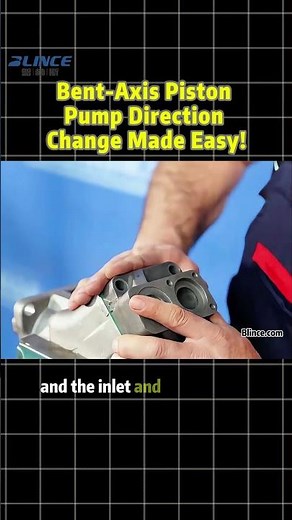 How to Reverse a Bent-Axis Piston Pump | Easy Step-by-Step Guide#blince
