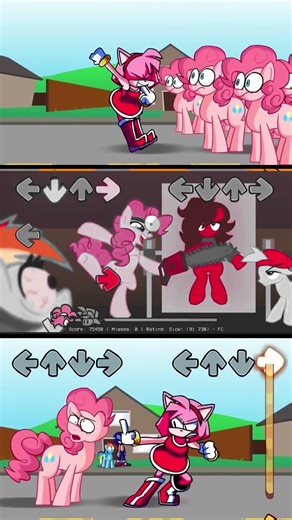 [FNF] Amy vs Pinkie Pie Mod Action