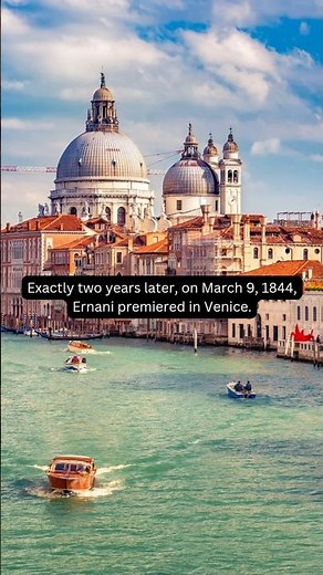 March 9 in Opera History – Verdi’s Historic Double Premiere: Nabucco & Ernani #shorts