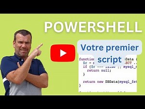 🚀👨‍💻 Créez Votre Premier Script PowerShell: Guide Pas-à-Pas pour Débutants 📘💡
