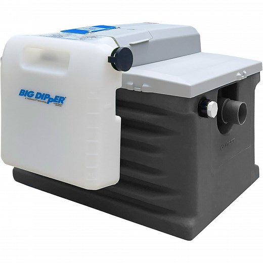 Thermaco Big Dipper W-250-IS-T 56 lb. Automatic Grease Trap with Precision Timer