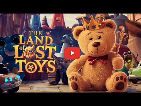 The Land of Lost Toys |🧸🚂🎁🚗🥎| Kids Story