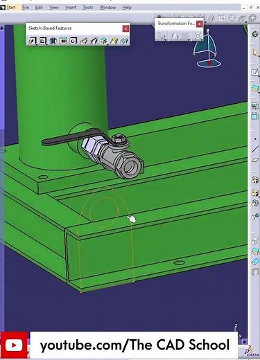 TIP - 1 CATIA V5 SKETCH ANALYSIS #CATIAV5 #cad #3dprinting #solidworks