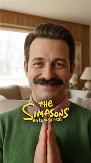 Los Simpson: La familia Flanders y vecinos en la vida real – Versión IA hiperrealista #simpsons