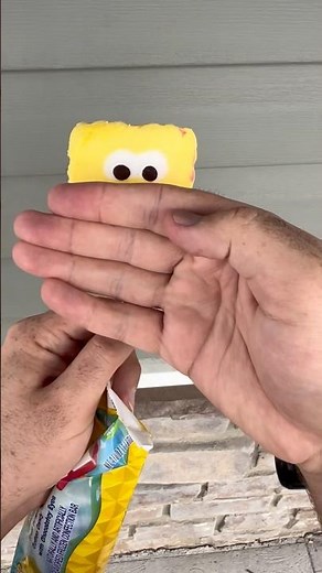 SpongeBob Popsicle With Perfect Eyes!
