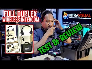 Full Duplex Wireless Intercom Ter MURAH !! .. CAME-TV WAERO
