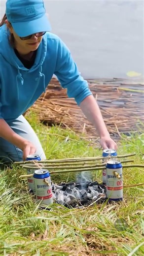 DIY Minimalist Camping Stove 😲🔥 Simple & Genius