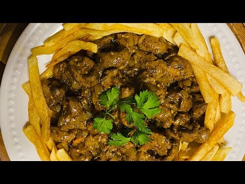 HOW TO COOK LAMB KIDNEY with ONIONS SAUCE |Saucy Kidney|My Gambian Kitchen