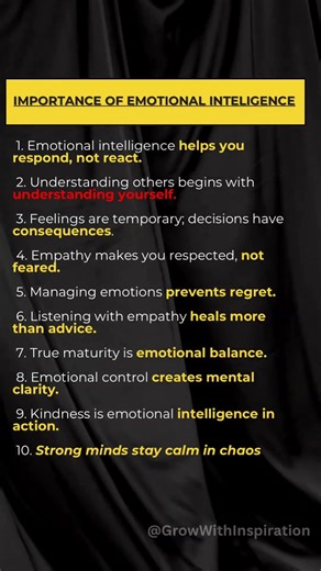 Importance of Emotional Intelligence