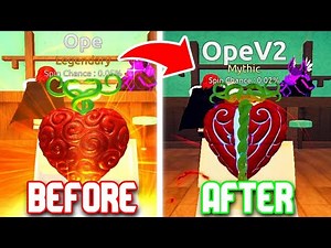 AWAKENING OPE V1 into OPE V2 in Fruit Battlegrounds.. - Roblox