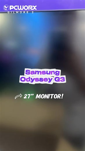  Immerse Yourself in the Game! Experience the Samsung Odyssey Gaming Monitor — built for ultimate performance: ✅ Ultra-wide curved display ✅ Stunning QHD visuals ✅ Smooth refresh rates for next-level gameplay  Available now at PCWORX Gilmore, 2nd Floor  Upgrade your setup and dominate every match! #SamsungOdyssey #PCWORXGilmore #GamingMonitor #NextLevelGaming #GameOn | PCWORX | Facebook