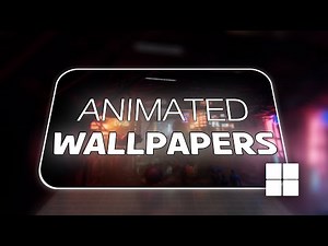 Top 10 Clean Live & Animated Wallpapers For WINDOWS ( FREE )