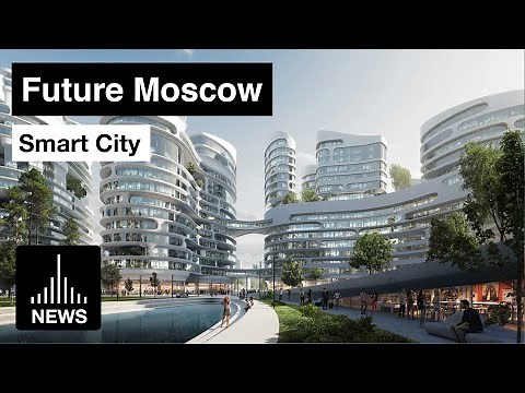 Future Moscow - Rublyovo Arkhangelskoye the Smart City by Zaha Hadid Architects