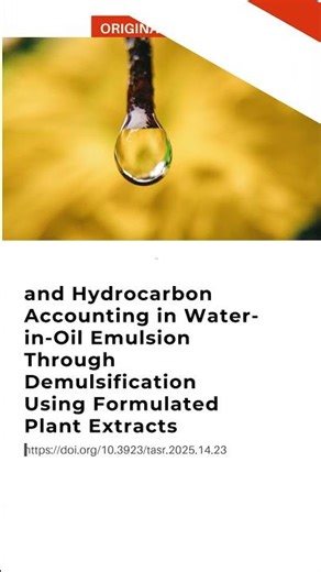 Can Plant Extracts Improve Oil–Water Separation in Emulsions?