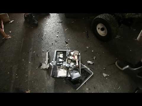 HP Laptop Destruction