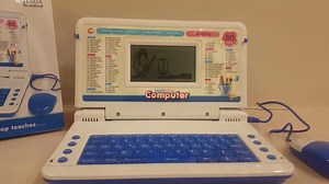 👇Video Demo👇 💻Intellective Computer with 80 Functions for Kids🖥 🔥Intellective computer for your kids with 80 functions ✅Letters ✅Keyboard Words ✅Memory ✅Numbers ✅Logic ✅Maths ✅Games ✅Music ✅Tools ✅Eye catching animals ✅Player Games ✅Amusing Sound Effects ✅Friendly Voice 👉Uses 3 "AA" Batteries (Not Included) 👉Approx Dimensions:25 X 17 X 3.5 cms 👉Color may vary 👉Best For children above 5 Years 🔥TOY COMPANY: A BRAND YOU CAN TRUST. ToyCompany has over 2000 toys for kids including everythin