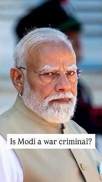 Is Modi a war criminal?