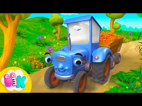 Veľký Modrý Traktor 🚜 Farma a Zvuky Zvierat 🐮 Najlepšie Slovenské Pesničky pre Deti | HeyKids