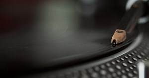 Vinyl Record Spinning Close Needle Playing Stock Footage Video (100% Royalty-free) 1036582334 | Shutterstock