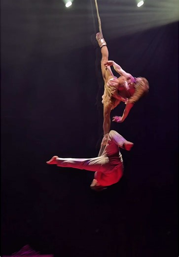 Romantic Aerial Performance by Duo Turkeev
