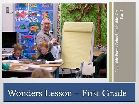 Wonders 1st Grade Lesson