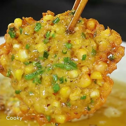 Fried Corn Cake - Extremely Easy Detailed Instructions | Cooky TV