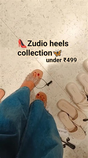 #heelsforwomen#fashion #viral #zudiotour #sale #shorts #onlineshopping #zudioindia #footwear #dress