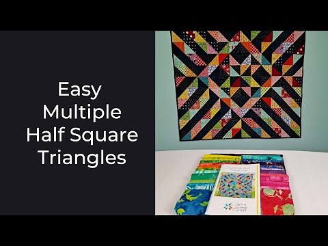 Easy Multiple Half Square Triangles