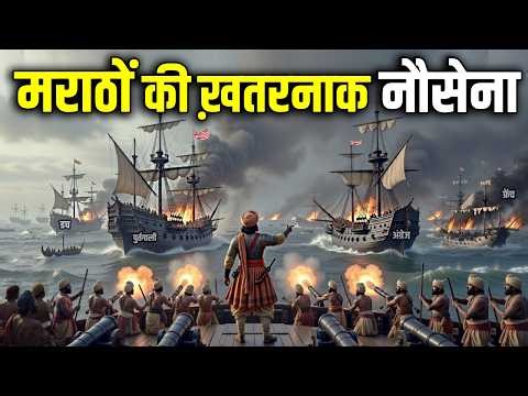 जब छत्तरपति शिवाजी की नौसेना ने अंग्रेज़ो के 200 जहाज़ गिरा दिए ! History of India's First Navy