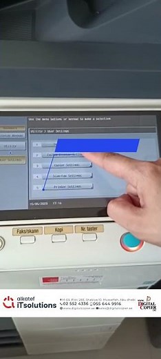 How to set printer paper size auto switch | Konica Minolta