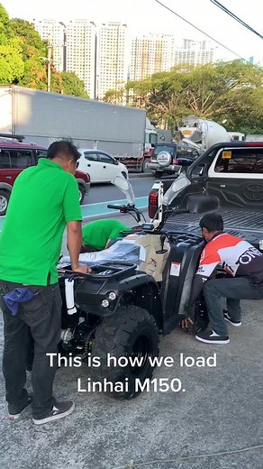Loading the Linhai M150 ATV: A Step-By-Step Guide