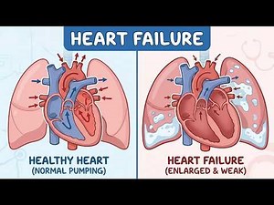 Congestive Heart Failure (CHF) , systolic, diastolic and symptoms explained simply