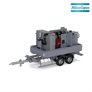 [Hot Item] Original Atlas Copco Xahs 700 Pace Portable Air Compressor Mobile Air Compressor