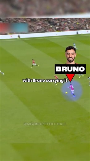 This Bruno Pass Makes No Sense 🧠 #FootballTactics #SoccerIQ #TacticalAnalysis #NearPostFootball