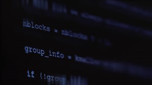 Writing Computer Hacking Code Macro View Stock Footage SBV-349391981 - Storyblocks